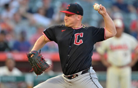 Messick throws 6 strong innings and Hedges hits 2-run homer as Guardians beat Angels 4-2